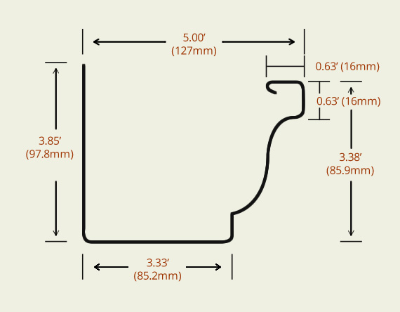 5-inch-K-Style-Gutters-and-Downspouts 5-inch K-Style-Gutters and Downspouts