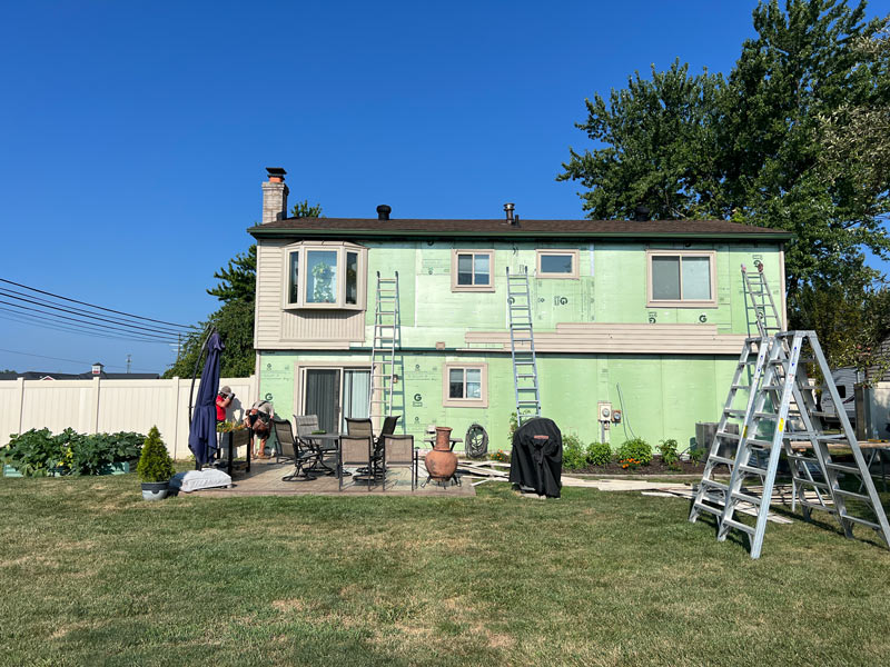 siding-trim-gutters-woodhaven-during-1 Siding Trim Gutters Woodhaven