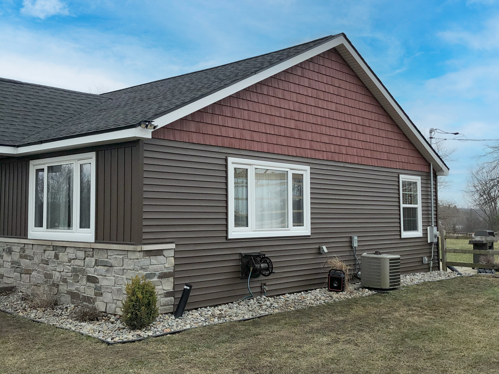 Siding project in Ypsilanti