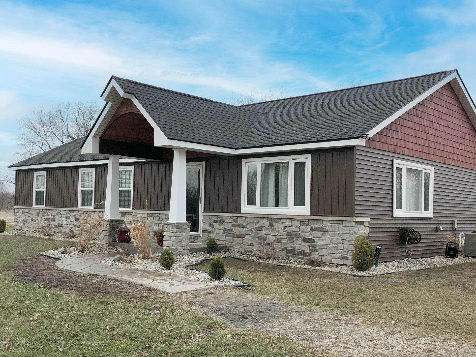 Siding project in Ypsilanti